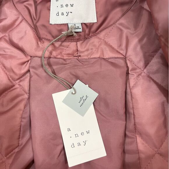 A New Day Women’s Pink Boys Bliss Bomber Jacket, Size S, NWT - Picture 7 of 7